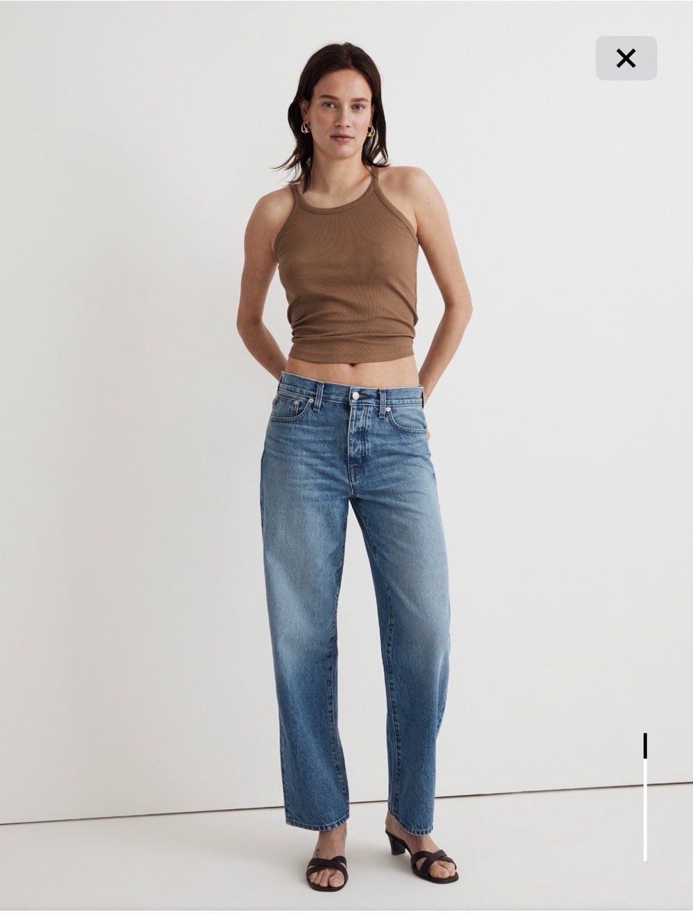 Madewell Light Blue Straight-Leg Jeans